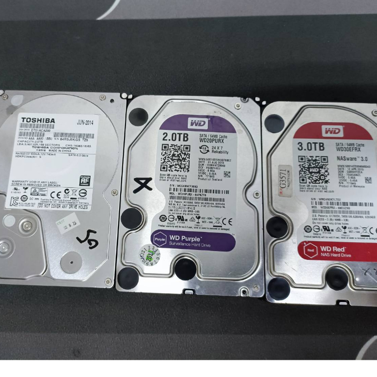 【故障報帳用】故障硬碟 3TB/2TB/1TB/1.5TB/500G/