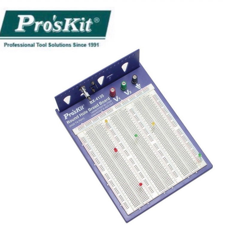 ProsKit 寶工 BX-4135 2420圓孔麵包板(5T+3D)