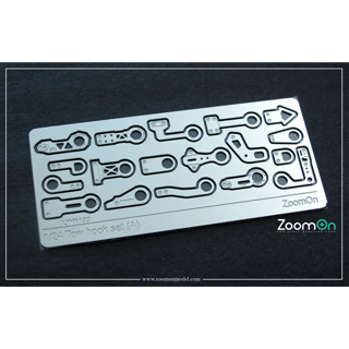 【傑作坊】ZoomOn ZT054 1/24 比例汽車模型改裝拖勾 蝕刻套件