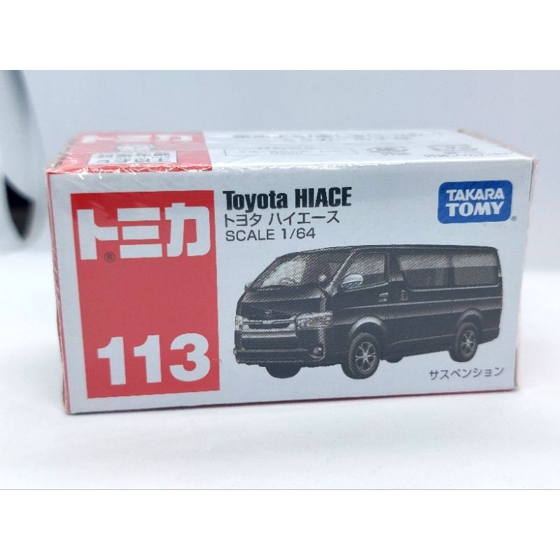 Tomica 113 TOYOTA HIACE 黑色版