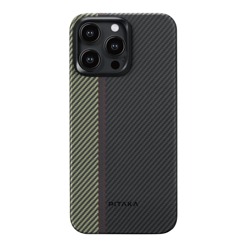 PITAKA MagEZ Case 4 for iPhone15 航太纖維浮織磁吸手機殼(MagSafe)
