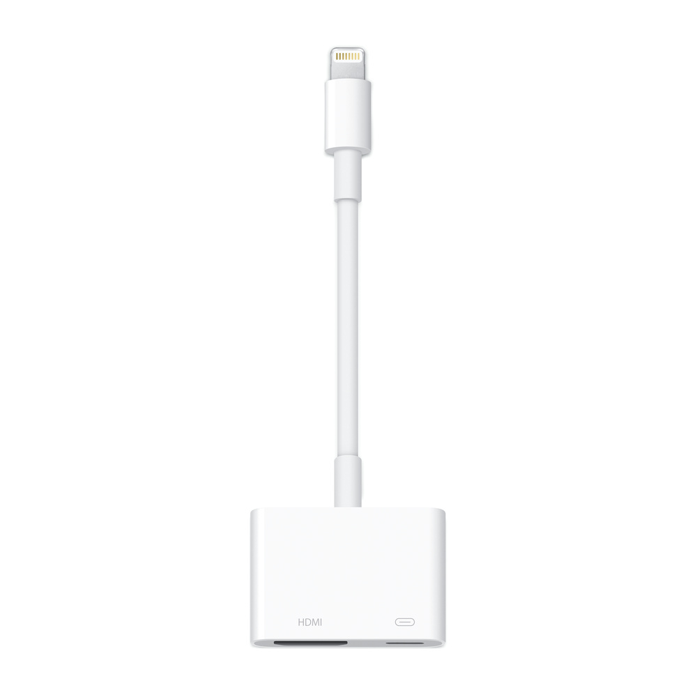 APPLE 蘋果 Lightning Digital AV 轉接器 原廠 HDMI MD826FE/A 台灣公司貨 二手