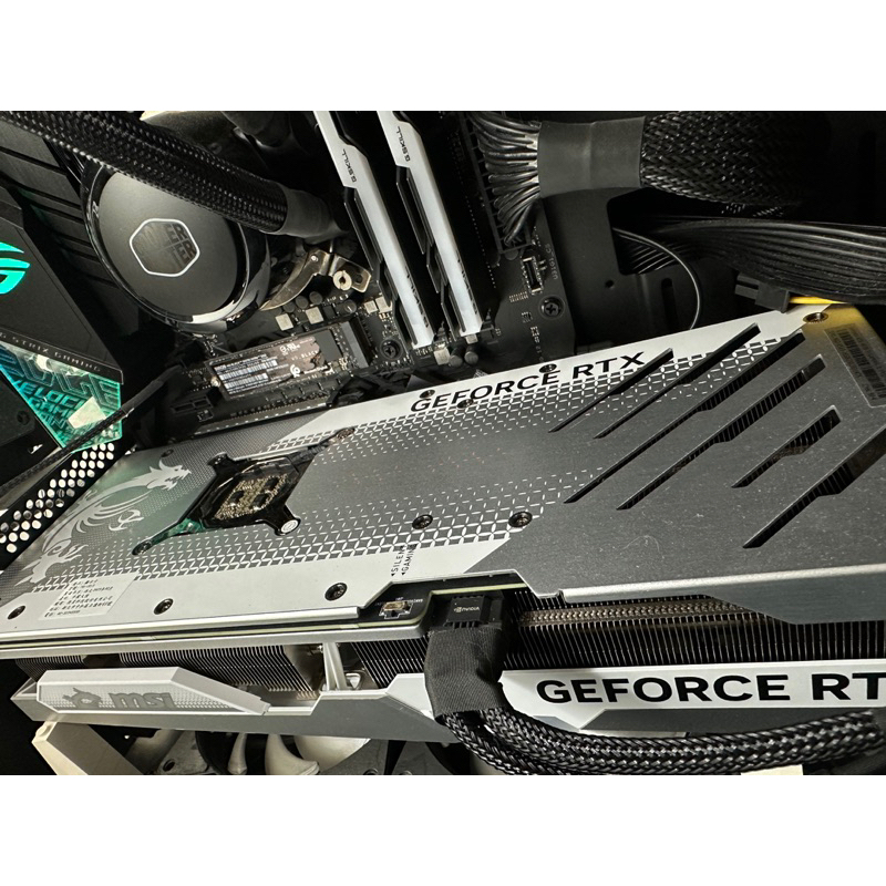 RTX 4070Ti Gaming X Trio White白卡 白色 白魔龍 非4080 3090 4090