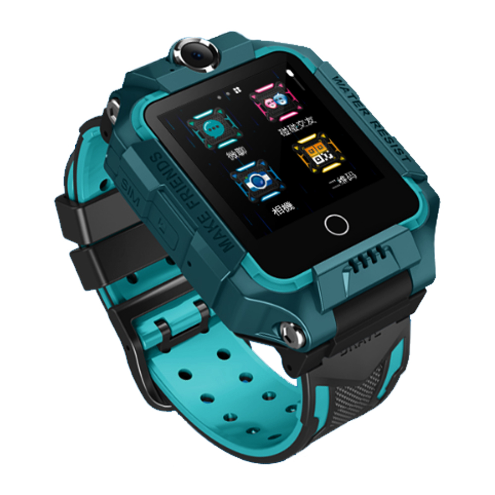 福利品 翻轉錶面 雙鏡頭 日本品牌 IS愛思 CW-20 4G雙鏡頭防水兒童智慧手錶 IP67防水 精準定位SOS求救