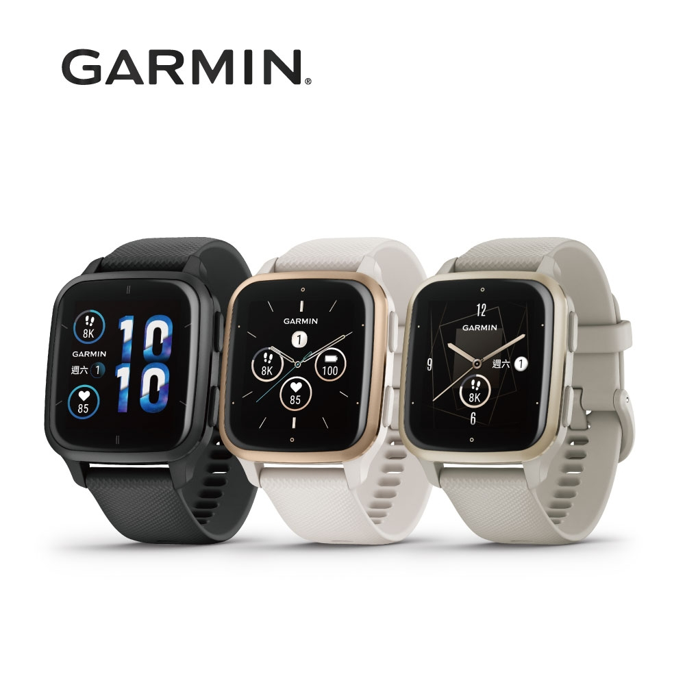 全新免運  GARMIN VENU SQ 2 Music GPS 智慧腕錶