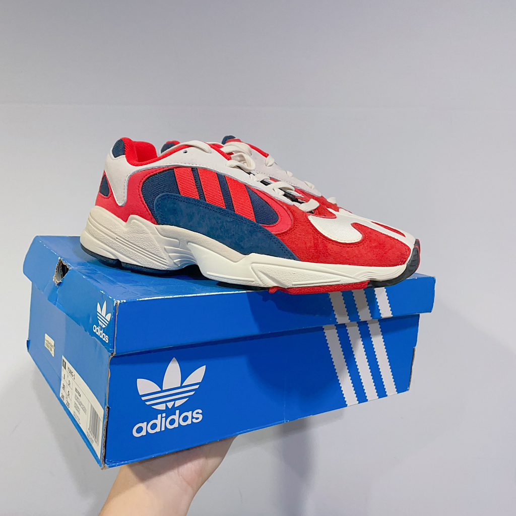 Sugar_tw - 現貨 Adidas Yung 1 七龍珠 悟空 紅白藍 厚底 增高 老爹鞋 B37615