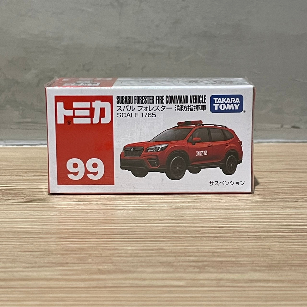 (bear)正版現貨日本帶回 多美 Tomica 消防摩托車 no. 99 指揮車 消防指揮車 消防車 消防員