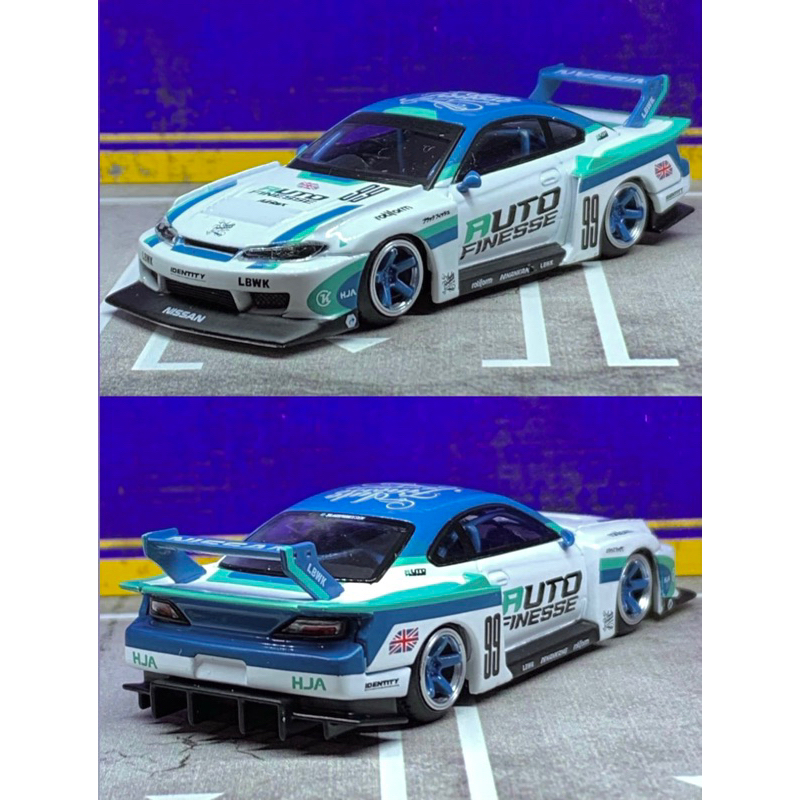 MINI GT 490 Nissan LB-Super S15 SILVIA Auto Finesse