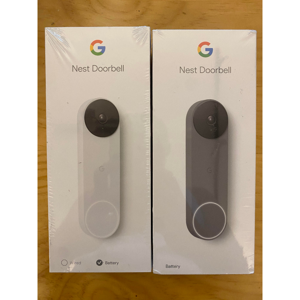[可統編] 全新Google Nest Doorbell Battery 白色 ASH色