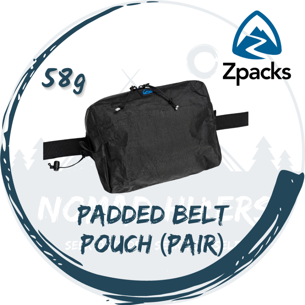 【游牧行族】*現貨*Zpacks Padded Belt Pouch (Pair) 背包加厚腰封側袋 58g 腰包 一對