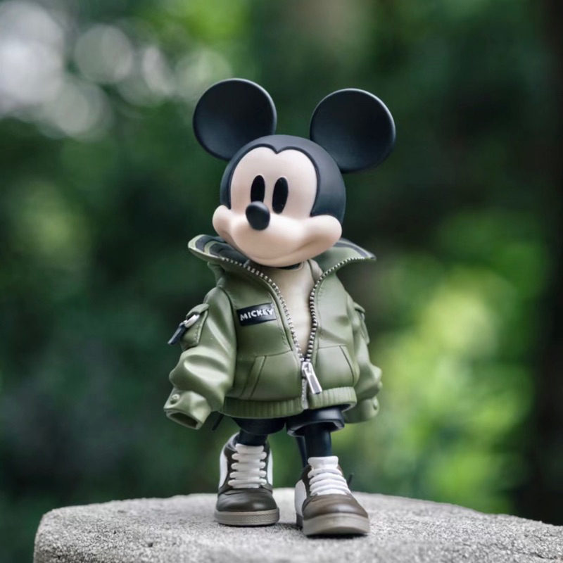 【Mull.】當天出貨🔥｜Morstorm 迪士尼 正版授權 潮流 街頭 潮服 外套 大衣 米奇 15CM 公仔 玩具