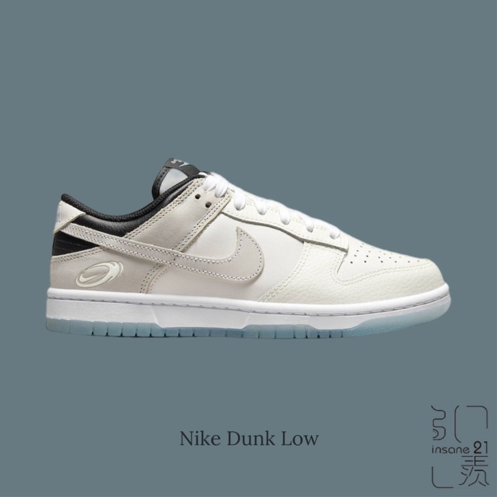 NIKE DUNK LOW SUPERSONIC 冰底 灰白黑 夜光 情侶 FN7646-030【Insane-21】