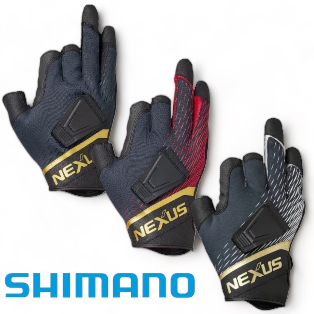 《SHIMANO》22 GL-112V Nexus 防風磁性三指切釣魚手套中壢鴻海釣具館