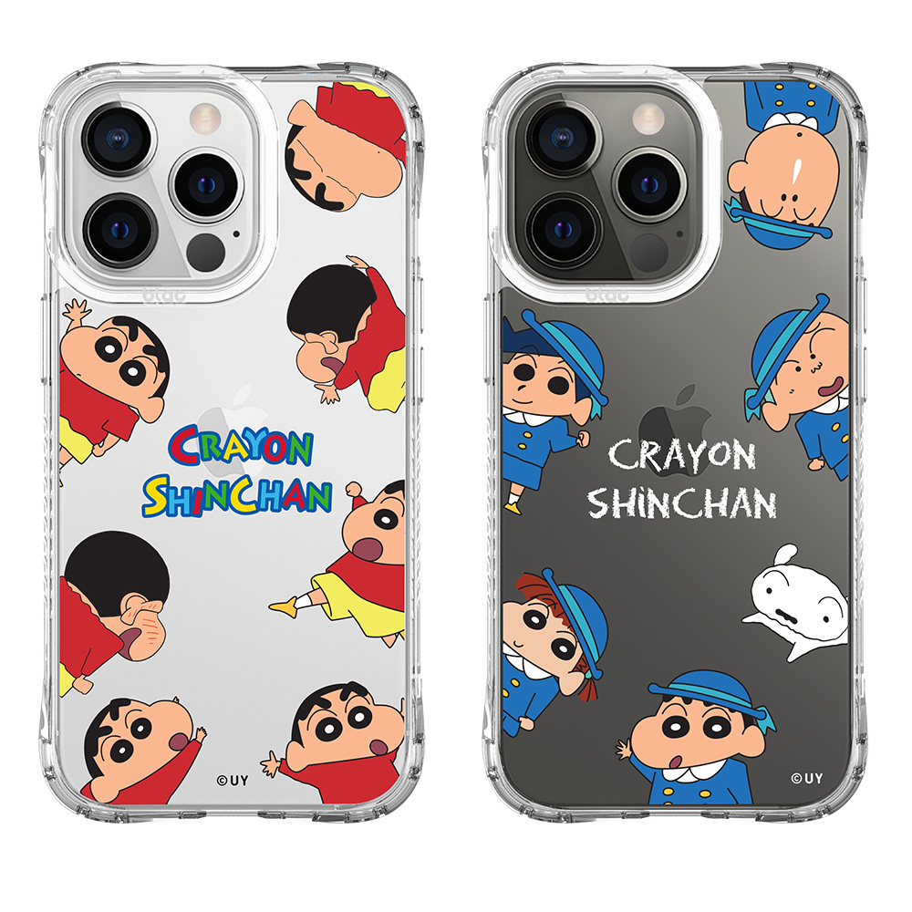 【TOYSELECT】蠟筆小新轉圈圈抗黃防摔MagSafe iPhone手機殼