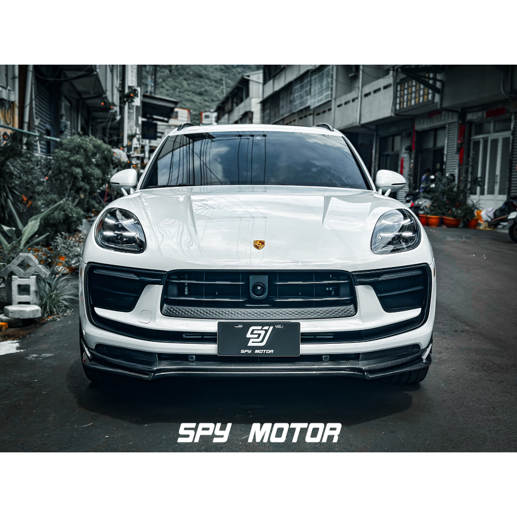 【SPY MOTOR】保時捷 Porsche Macan G3 碳纖維前下巴 側裙 後下巴 中尾翼