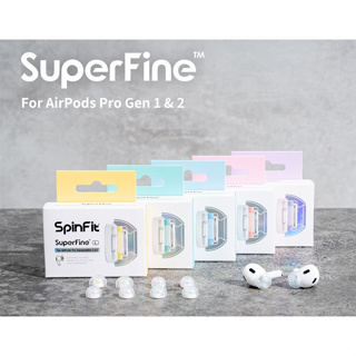 【官方授權經銷】SpinFit SuperFine For Apple Airpods Pro 1/&2 矽膠耳塞