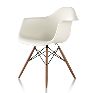 北歐工業LOFT風格經典EAMES DAW伊姆斯設計曲線椅造型椅餐椅休閒椅/白色/二手八成新/特$1480