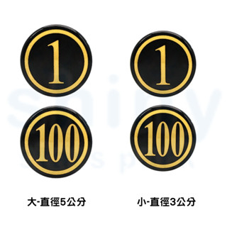 享亮文具樂園｜【W.I.P 臺灣聯合】數字牌 號碼牌 桌牌 貼牌 餐廳號碼 置物櫃號碼 NO.200/250