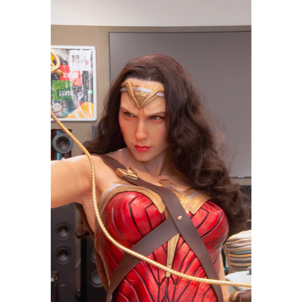 漫威 DC 正義聯盟英雄系列 神力女超人 1：1 比例半身胸像 情人節禮物必備《現貨供應 》24小時速發貨