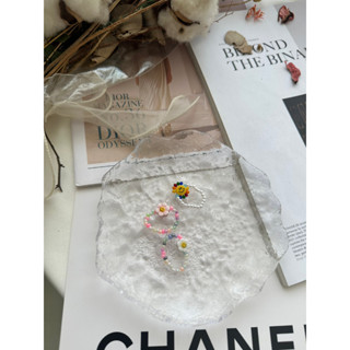 💍Sourire accessories 可愛兼具氣質 微笑粉紅花戒指 微笑白花戒指 微笑太陽戒指