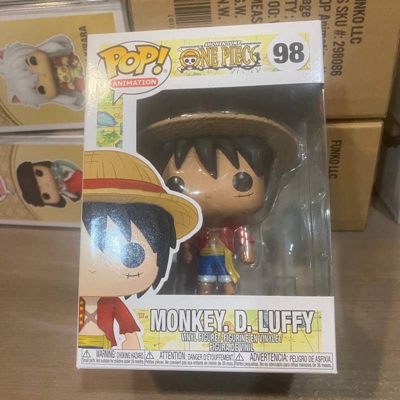 [李大] 正版現貨 Funko POP 海賊王 魯夫 航海王 Luffy #98