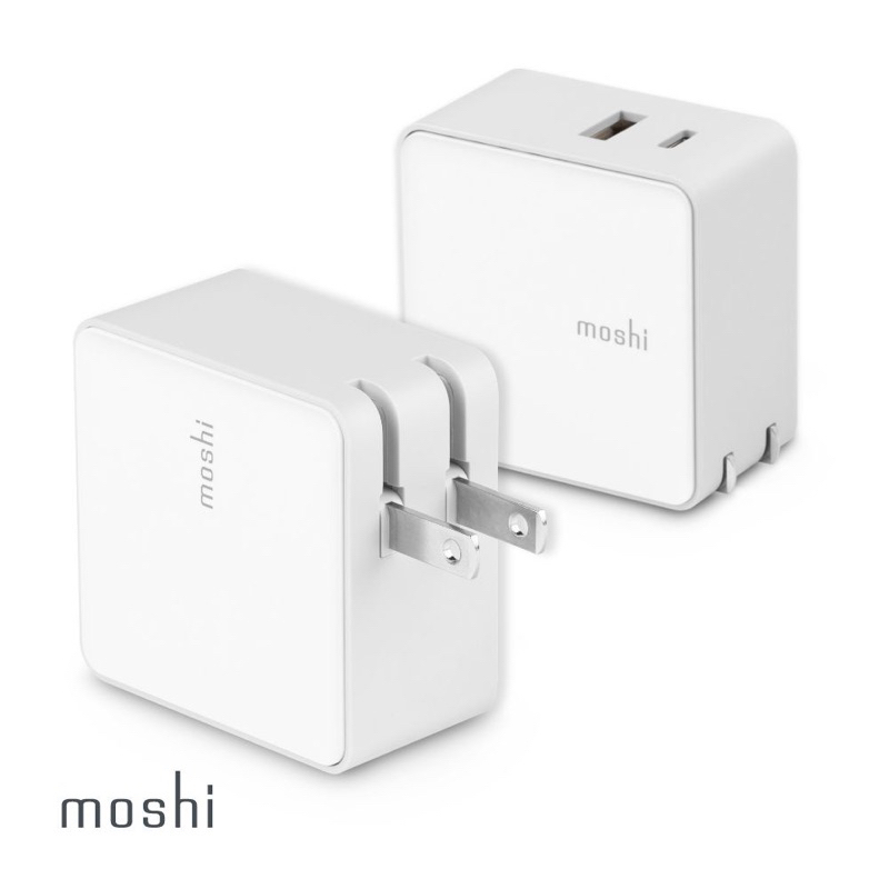 moshi Qubit USB-C 充電器 (PD 快充 45W)，全新現貨一個，