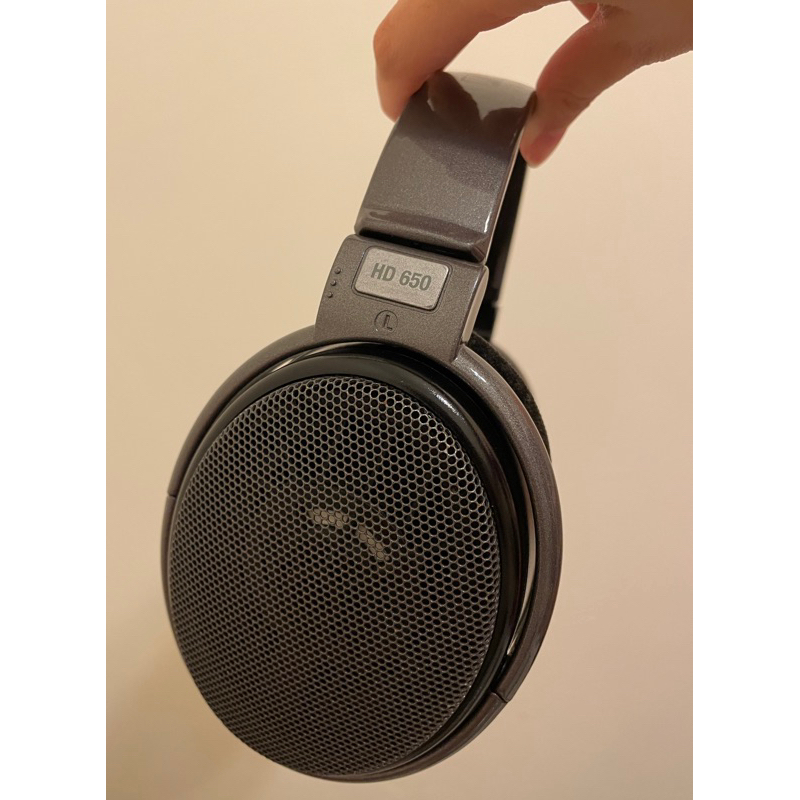 德國 森海賽爾 Sennheiser HD650 耳罩式耳機 6.3mm有線 二手 七成新 中古機