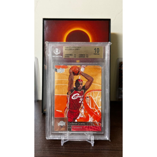 2009-2010 upper deck Lebron James 十分金標鑑定卡