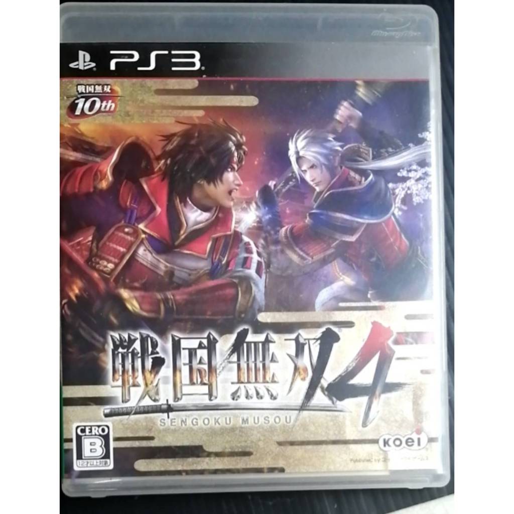 【戰國無雙4 日文版】PS3二手遊戲片出清 共一片