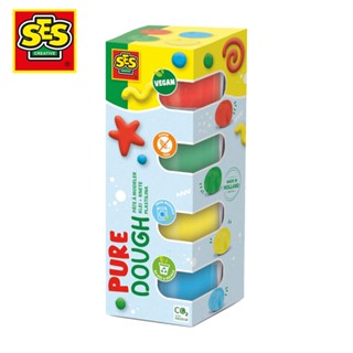 SES Creative幼兒DIY快樂創意黏土/ 純淨/ 4色/ 90g/ 00511 eslite誠品