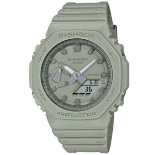 CASIO 卡西歐 G-SHOCK 野地礦物雙顯腕錶 45.4mm / GA-2100NC-3A