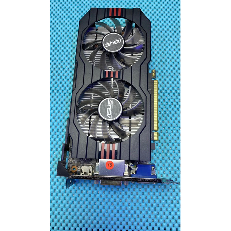 含稅價 ASUS華碩 GTX650Ti-1GD5  1GB GDDR5  128Bit 二手良品 78號