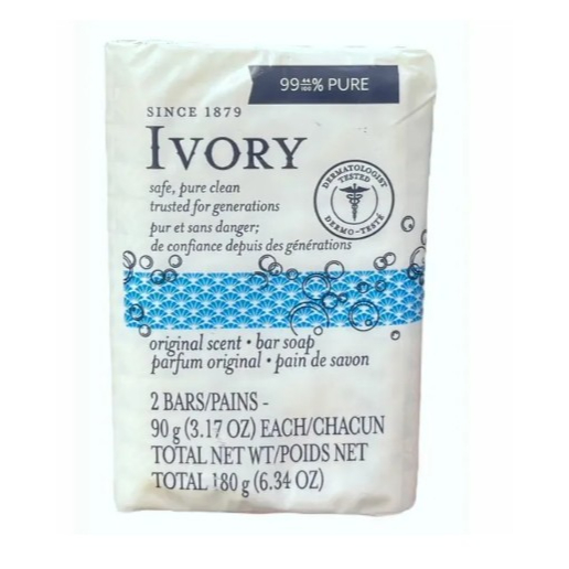 美國 iVORY 象牙香皂 原味 90g*2入◐香水綁馬尾◐