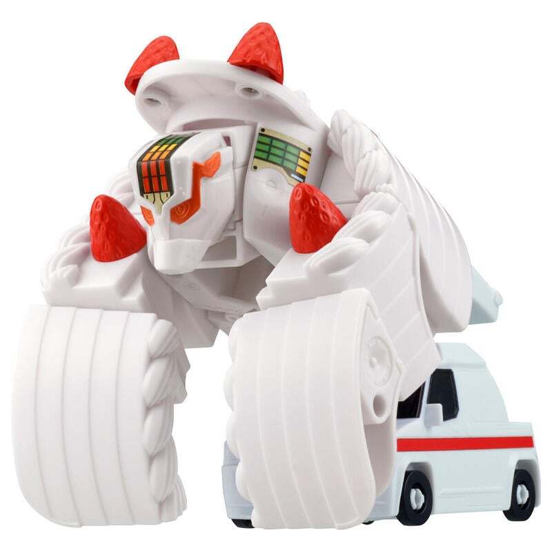 老夆玩具【現貨】代理版 BANDAI 萬代 UNITO機器人 急救車蛋糕猩猩