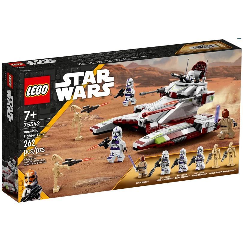 &lt;積木總動員&gt;LEGO 樂高 75342 Star Wars 共和國戰鬥坦克 外盒:25*19*5.5cm 262pcs