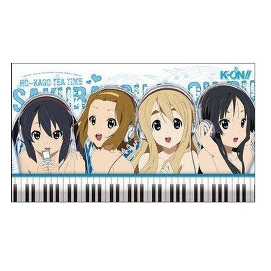 全新動畫周邊《K-ON!! 輕音部 P2 大浴巾》(3) 浴巾 動漫精品