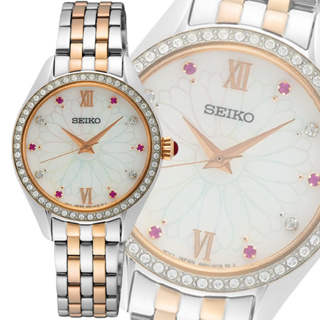 SEIKO 精工 奢華雙色腕錶 SUR542P1/6N01-00K0KS