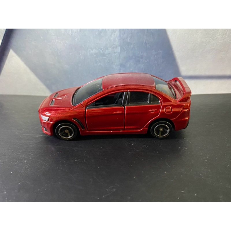 ［近全新］1:61-Tomica Mitsubishi Lancer EVO X；三菱EVO十代