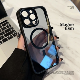 MagSafe磁吸 金屬亞克力 質感手機殼 iphone 15 14 13 12 11 Pro max i15 保護殼