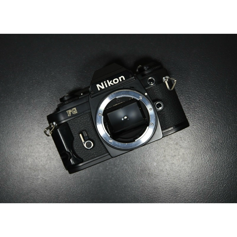 【經典古物】經典相機 NIKON FG (1982年) 黑 單反 手動對焦 底片 單眼相機 FM2 FE F3 F F2