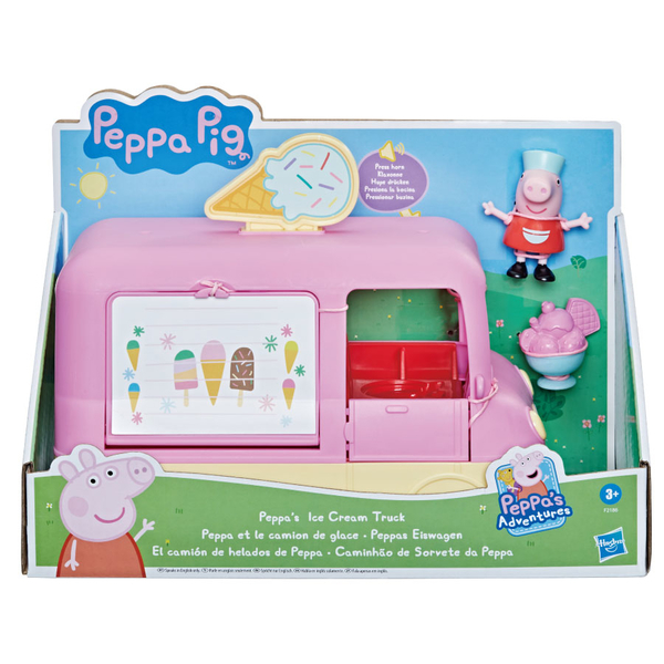 Hasbro Peppa Pig 佩佩豬 粉紅豬小妹 冰淇淋車音效遊戲組