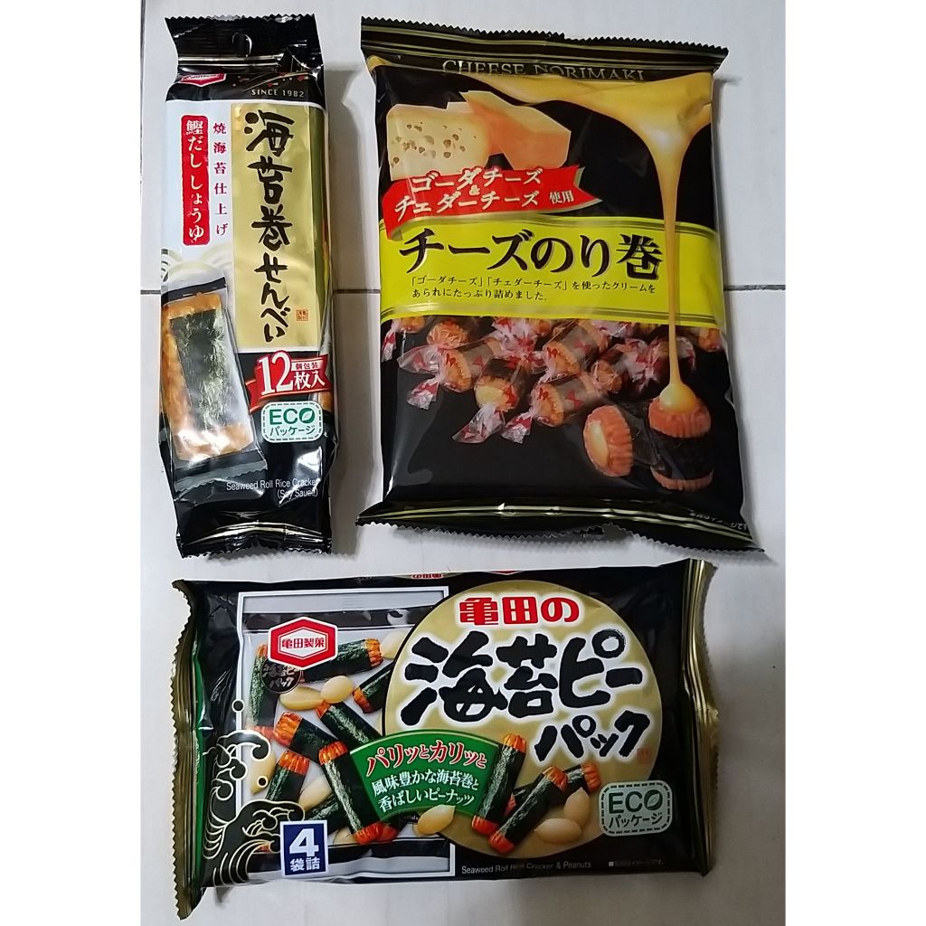 龜田 龜田製菓 海苔捲米果 燒海苔捲仙貝 起司海苔捲米果 海苔捲米菓 海苔米果 海苔米菓