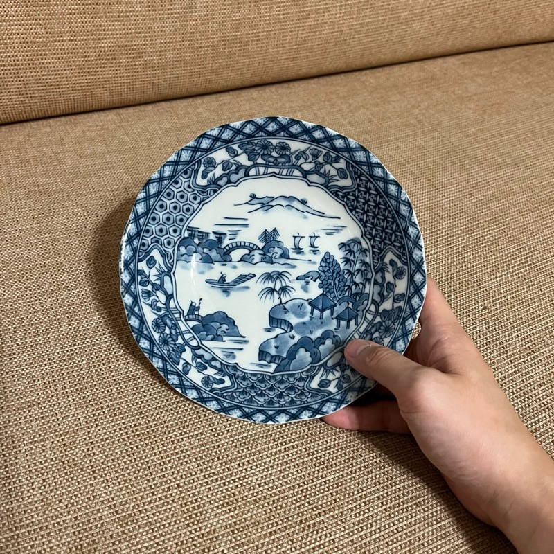 中國風陶瓷盤子（快速出貨）（二手現貨）