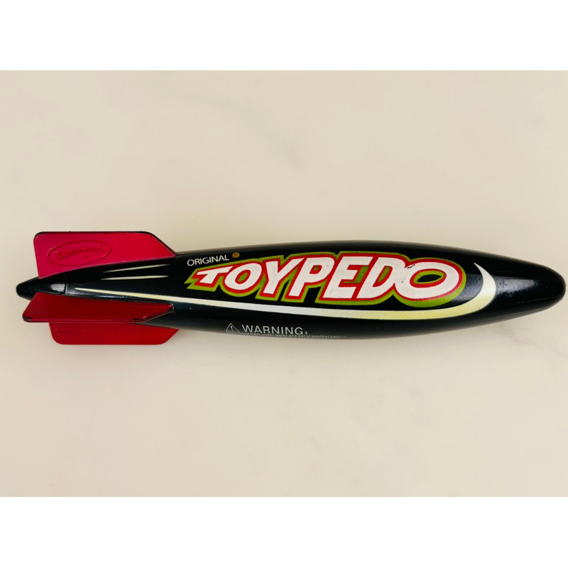 二手美國Toypedo泳池潛水魚雷玩具 8寸（約25公分）