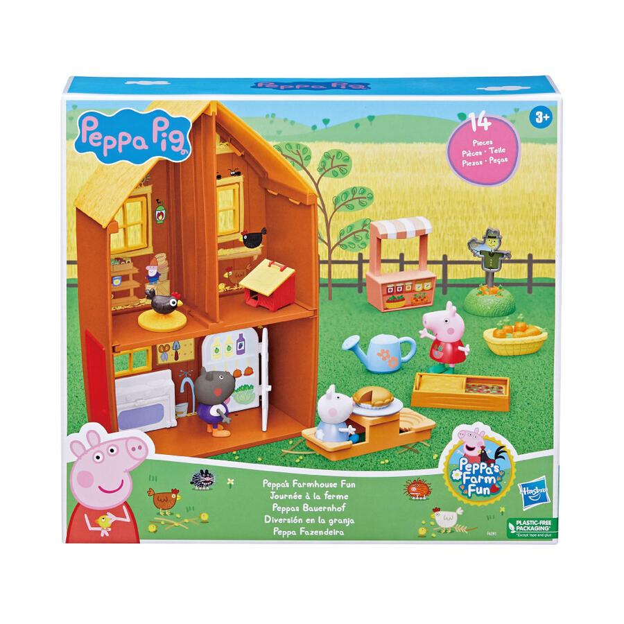 Hasbro Peppa Pig 佩佩豬 粉紅豬小妹 農場小屋遊戲組