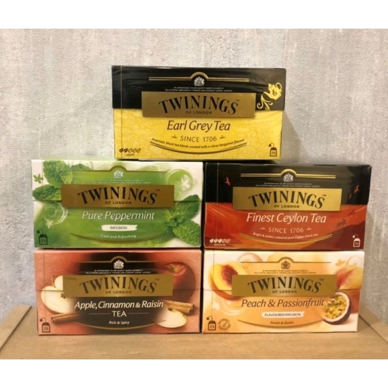 [特殊茶款 試飲單包] 英國唐寧茶 Twinings 單包茶包試飲用 異國香蘋極品錫蘭四紅果 伯爵茶 早餐茶