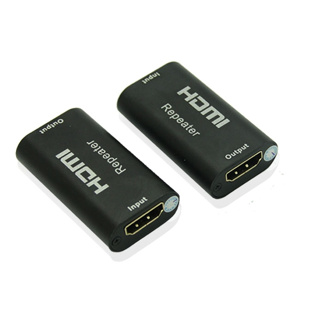 SAFEHOME HDMI中繼器 信號放大延長傳輸器 40公尺 1080P高清無損 增強延伸器 SHE-40