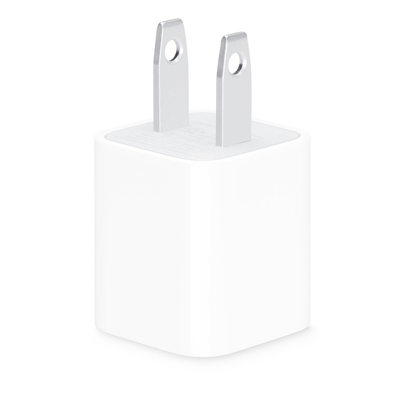 [未使用包裝已拆] Apple 5W USB 電源轉接器 原廠豆腐頭