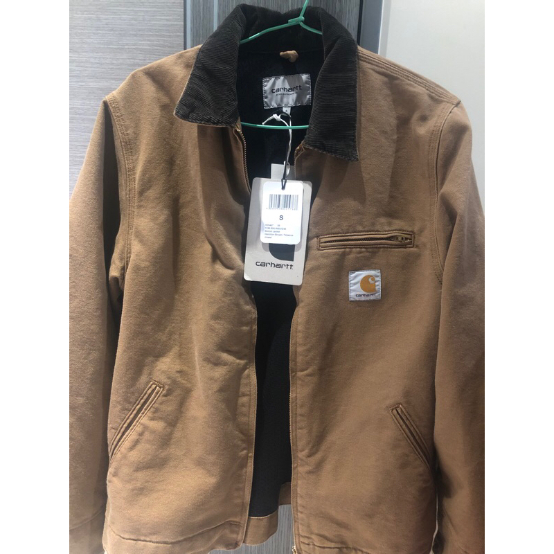 Carhartt wip detroit jacket Hamilton Brown S號