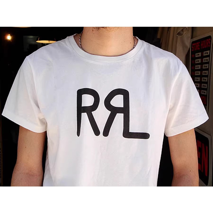 RRL by Ralph Lauren Logo T-Shirt 100%美國棉 復古做舊款
